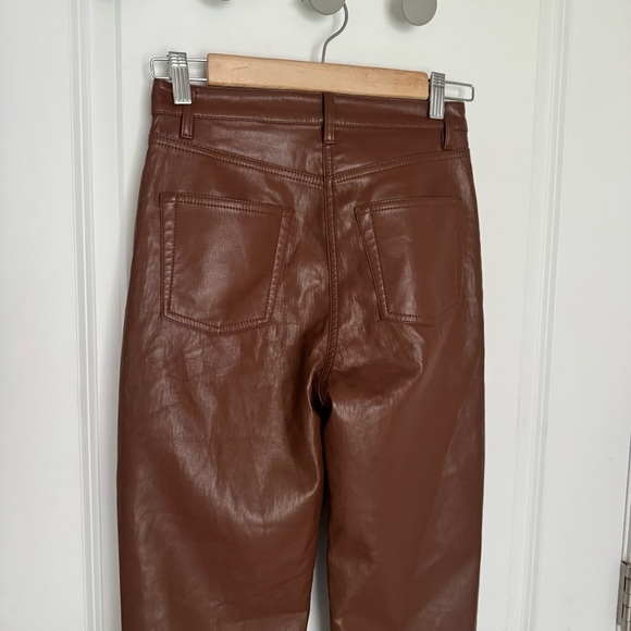 Aritzia Melina Faux Leather Pants size 0 - Picture 7 of 10